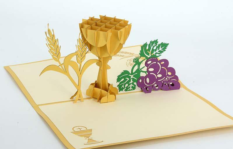 Communion - Holy Grail - Henry Pop-Up Cards