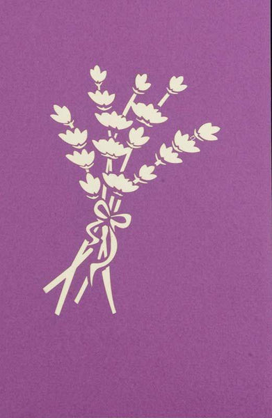 Lavender -Purple - Henry Pop-Up Cards