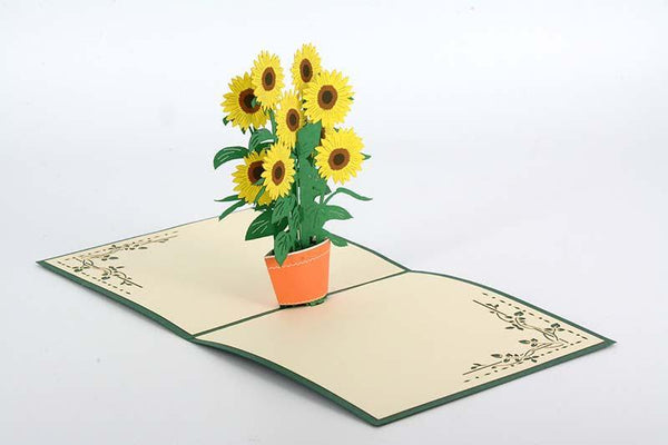 Thank You Sun Flower - Henry Pop-Up Cards
