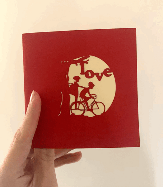 Love Bike - Henry Pop-Up Cards