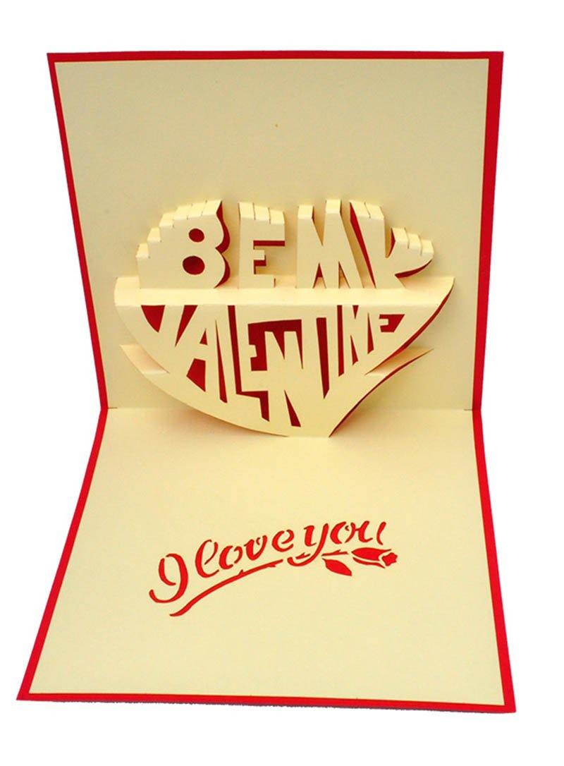 Be My Valentine - Henry Pop-Up Cards
