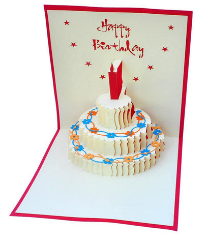 Birthday Cake 3 - Henry Pop-Up Cards