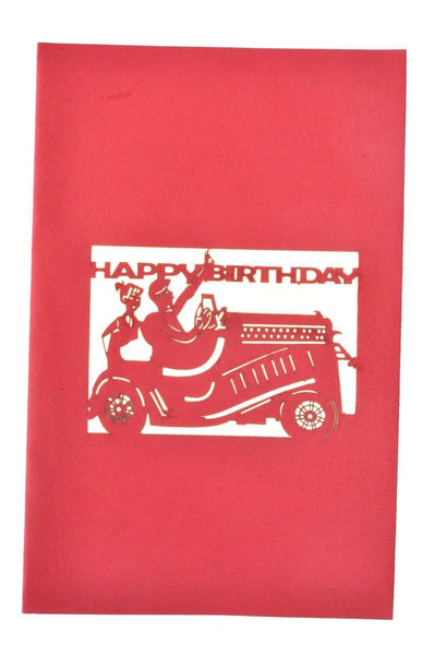 Car Birthday - Henry Pop-Up Cards