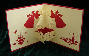 Christmas Bell - Henry Pop-Up Cards