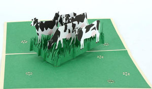 White Cow - Henry Pop-Up Cards