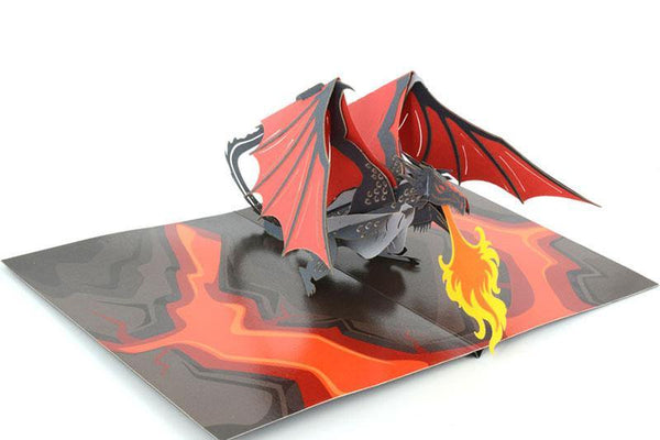 Fire Breathing Dragon - Henry Pop-Up Cards