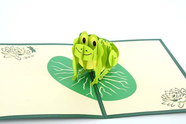 Frog - Henry Pop-Up Cards