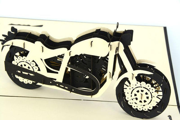 Harley Bike 3D - Henry Pop-Up Cards