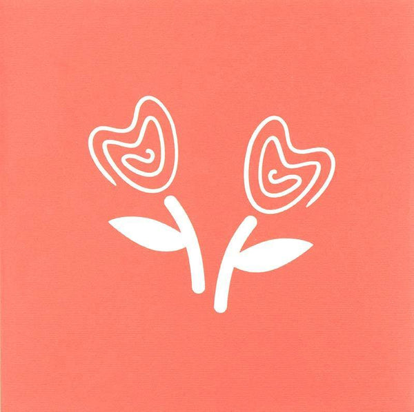 Heart Shape Flower 3D - Henry Pop-Up Cards