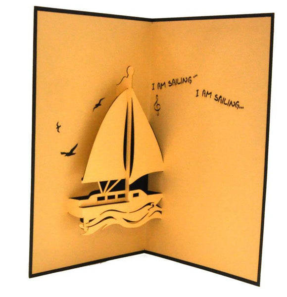 I am Sailing - Henry Pop-Up Cards