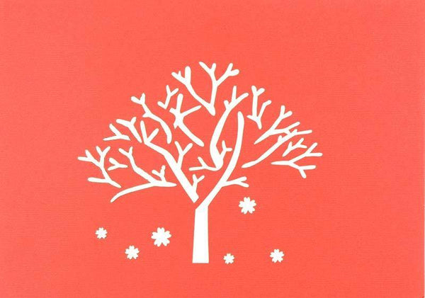 Love Hearts on tree - Henry Pop-Up Cards