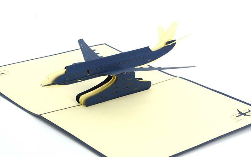 Passenger Aeroplane - Henry Pop-Up Cards