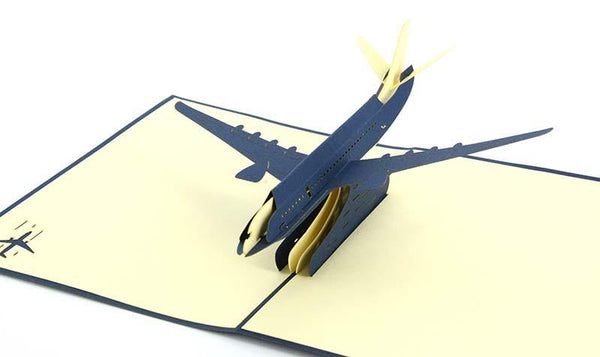 Passenger Aeroplane - Henry Pop-Up Cards