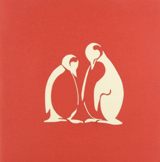 Penguins 3D - Henry Pop-Up Cards