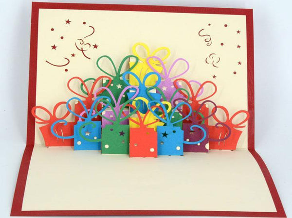 Present Boxes - Henry Pop-Up Cards