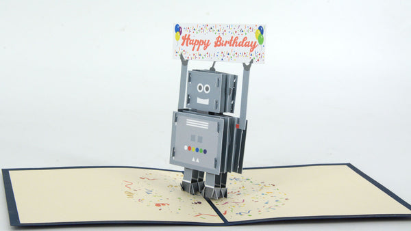 Robot Happy Birthday