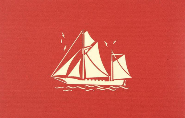 Sailing Boat 2 - Henry Pop-Up Cards
