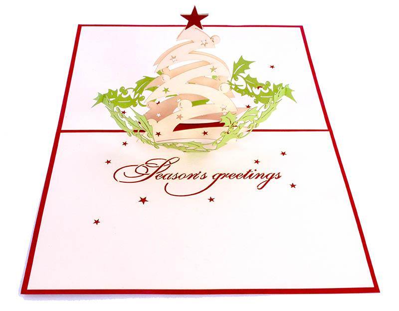 Season's Greeting - Henry Pop-Up Cards