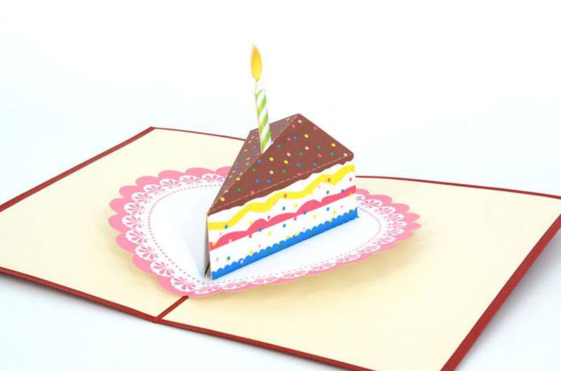 Slice of Cake - Henry Pop-Up Cards