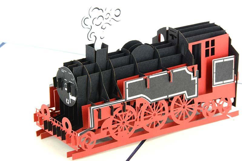 Steam Train 3D 1 – Henry Pop-Up Cards