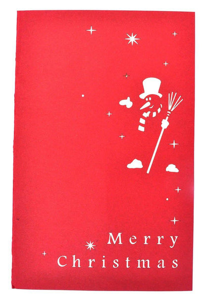 Tall Snowman - Henry Pop-Up Cards