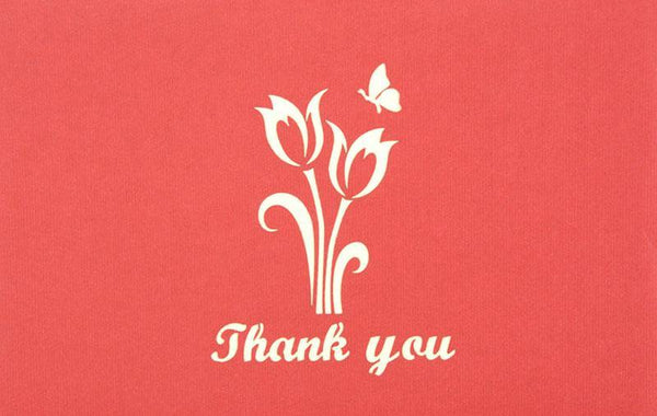 Thank You Tulip - Henry Pop-Up Cards