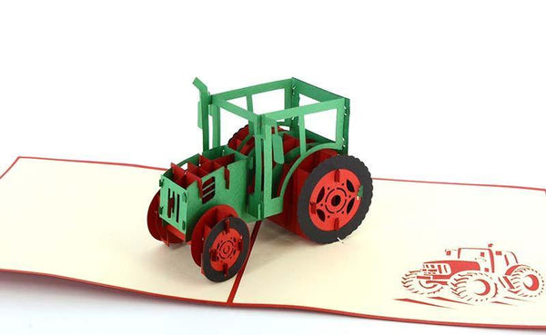 Tractor 3D - Henry Pop-Up Cards