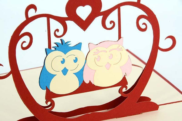 Two Owl 1 - Henry Pop-Up Cards