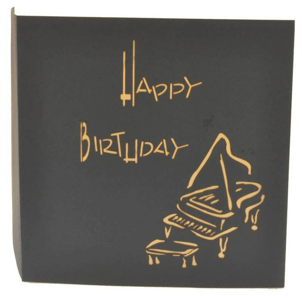 Birthday Piano - Henry Pop-Up Cards