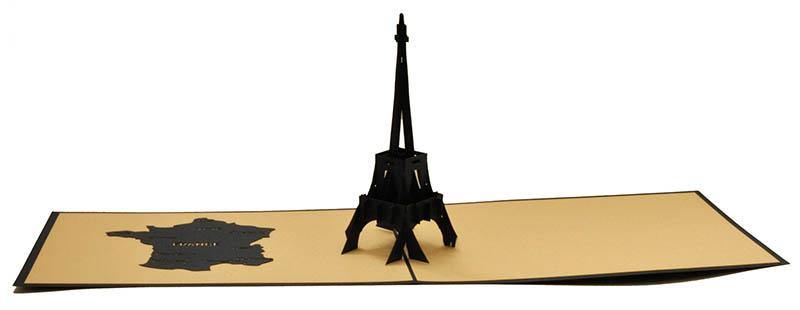 Eiffel Tower - Henry Pop-Up Cards