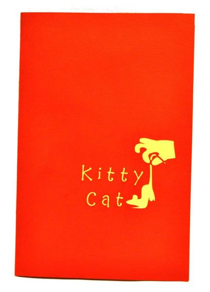 Kitty Cat - Henry Pop-Up Cards