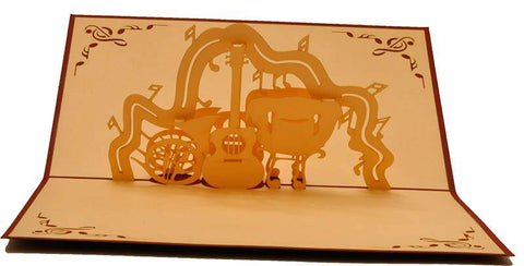 Music Set - Henry Pop-Up Cards