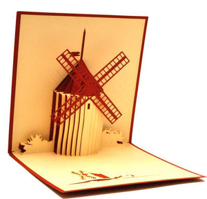 Wind Mill - Henry Pop-Up Cards